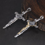 Crucifixo de Prata 925 Pingente 
