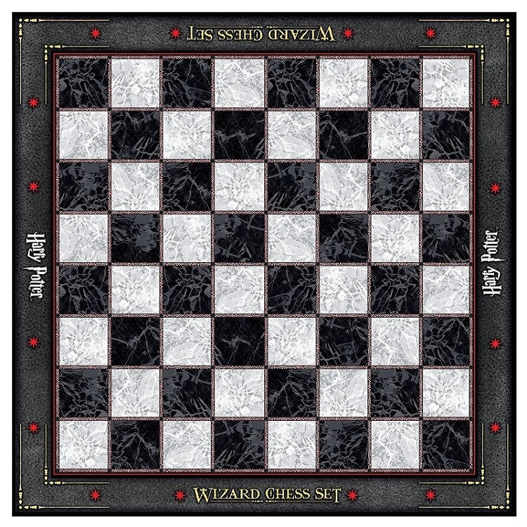 Jogo de Xadrez Chess Geek Wizard Bruxo Harry Potter 32 Peças - MKP