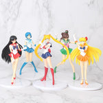 Action Figure Sailor Moon Conjunto 5 Sailors