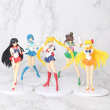Action Figure Sailor Moon Conjunto 5 Sailors