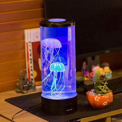 Luminária Água Viva Fluorescente 