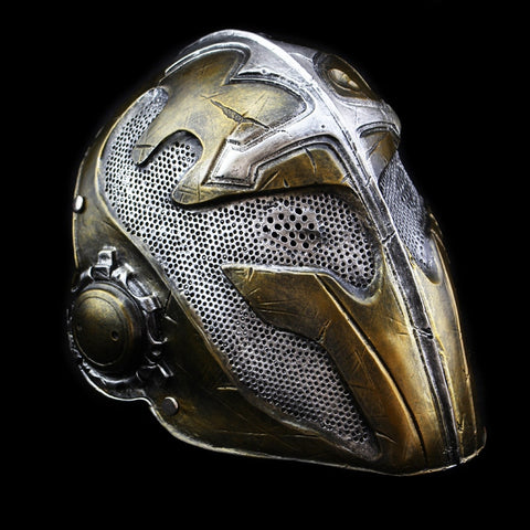 Proteção Airsoft Máscara Cavaleiro Medieval Templário 