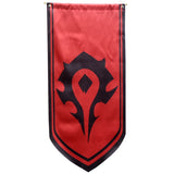 Bandeira Horda Aliança WOW 130x57cm  World Of Warcraft