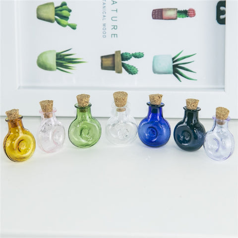Mini Frasco de Perfume Colorido Kit com 7Pcs