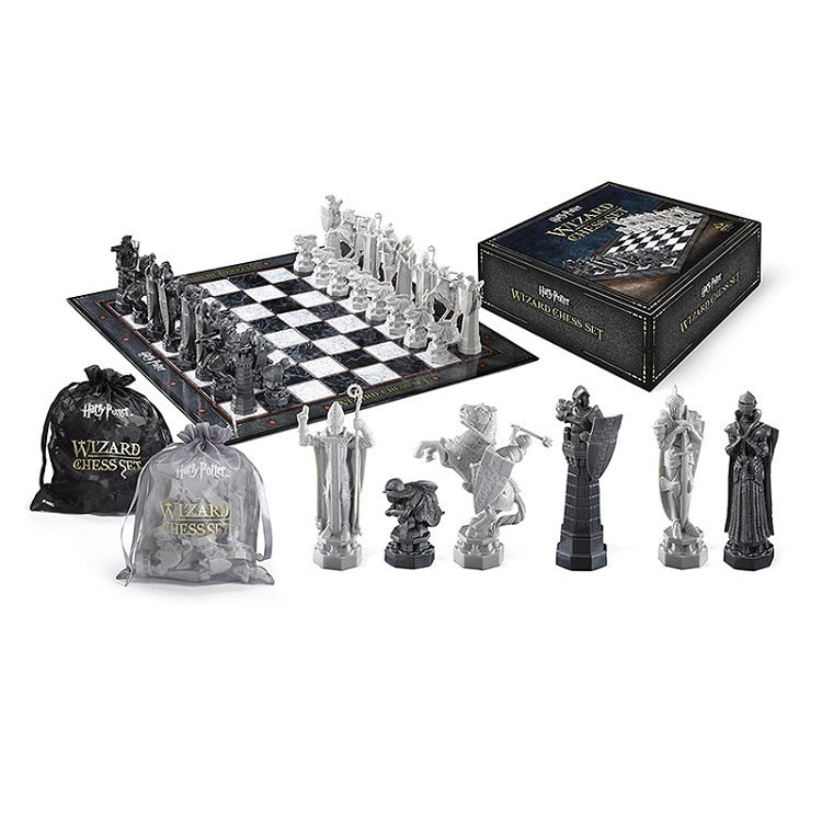 COLECIONISMO - Curioso jogo de xadrez do Harry Potter