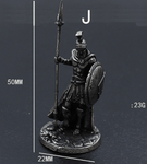 Miniaturas de soldados espartanos em cobre (Oferta compre 2 leve 3) - NerdLoja