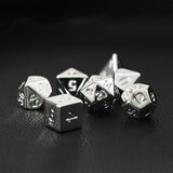 Kit Dados RPG Prata