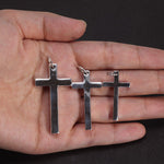 Crucifixo de Prata 925 Maciça Pingente