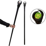 Cajado Mago Bruxa Com Led 131cm