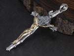 Crucifixo de Prata 925 Pingente 9.7cm