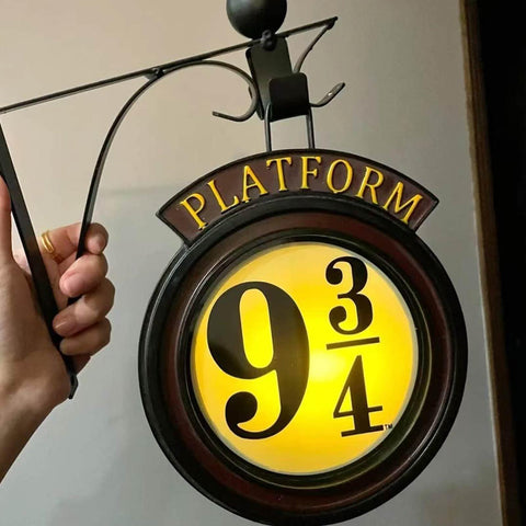 Led Noturno de Plataforma 9 3/4 - Harry Potter - NerdLoja