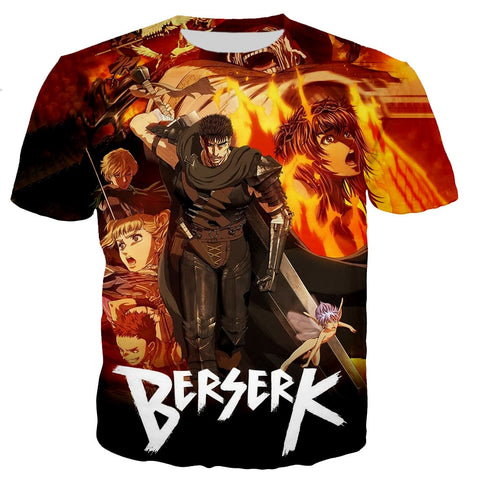 Camisa Berserk 3D T-Shirt 