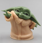 Boneco Baby Yoda Conjunto 5 com Miniaturas
