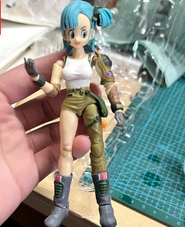 Dragon Ball Bulma Action Figure 26cm outfit originale Dragon Ball Bulma Action Figure 26cm outfit originale