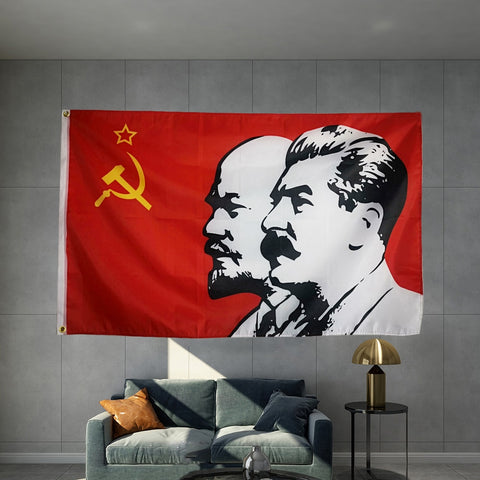 Bandeira Comunismo Lenin Stalin URSS 