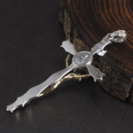 Crucifixo de Prata 925 Pingente 