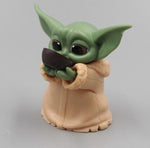 Boneco Baby Yoda Conjunto 5 com Miniaturas - Nerd Loja