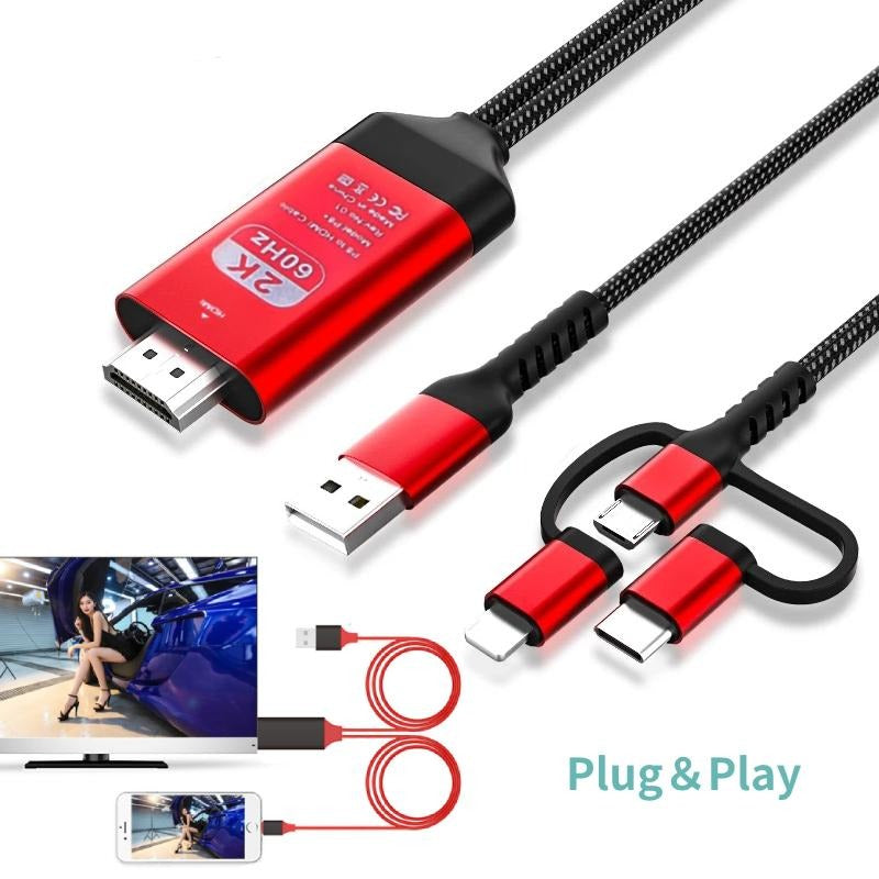 Steren Hdmi A Entrada De Celular Micro Usb Steren Cable Hdmi A
