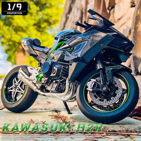 Miniatura de Motocicleta Kawasaki 1:9 - 22cm