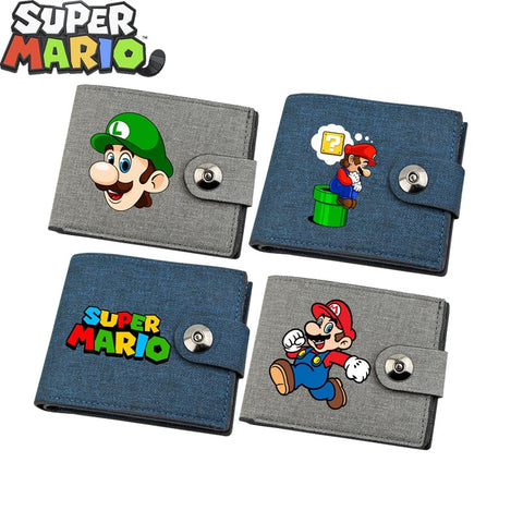 Carteira Infantil Super Mario Bros