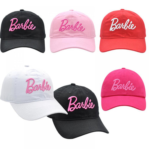Boné Barbie Bordado Kawaii