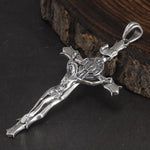 Crucifixo de Prata 925 Pingente 